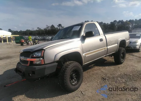 2003 Chevrolet Silverado 2500Hd Ls z USA, uszkodzony, nr VIN 1GCHK24U13Z145585